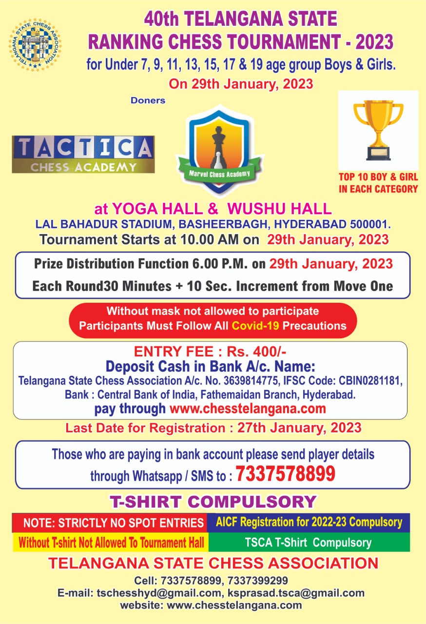 State Level Inter Departmental Open Chess tournament 2021 - ANDAMAN SHEEKHA